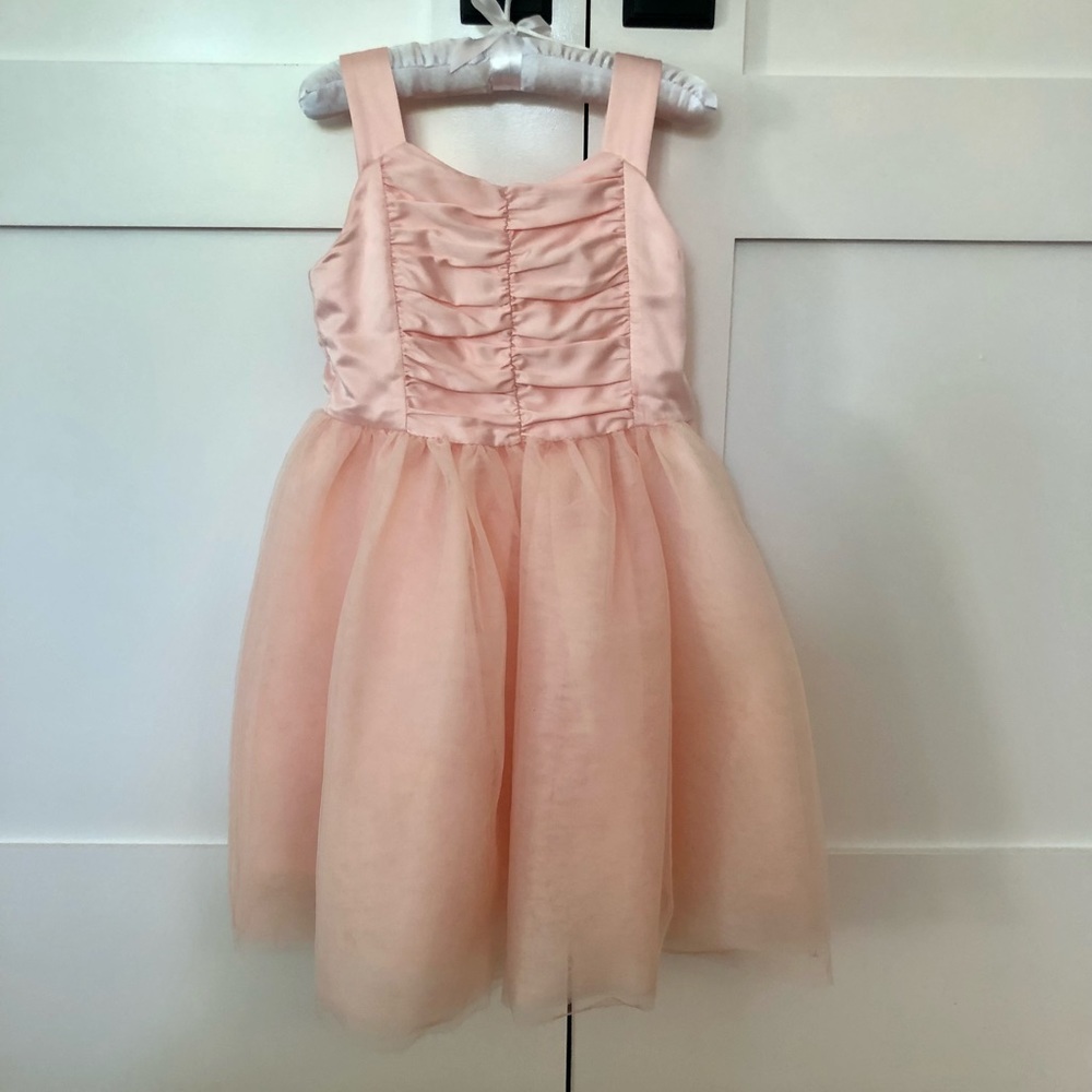 Janie and Jack pink dress in size 4
